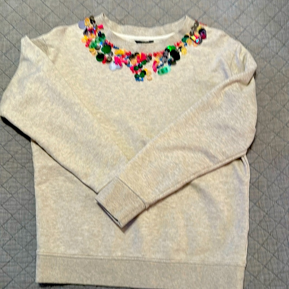 Cute J Crew size small crewneck sweatshirt